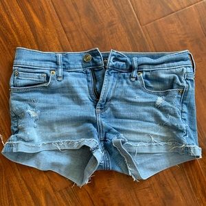 abercrombie jeans shorts